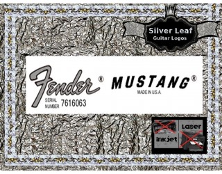 Fender Mustang Decal Guitar Decal #84s